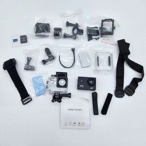 Action Camera 4K Sports Outdoor Waterproof Extreme Sports DV HD Wifi Underwater